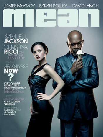 Mean v2n11, Samuel L. Jackson & Christina Ricci